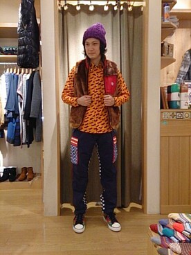 KENJI KUBOTAさん（メンズ・176cm）の秋コーディネート