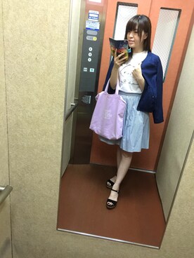 「ドラフトMR」｜♡tomo♡さん（レディース・162cm）の夏コーディネート