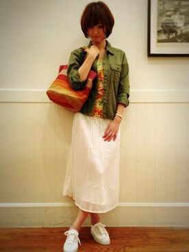 タナカサンさん(レディース・167cm)の春コーディネート