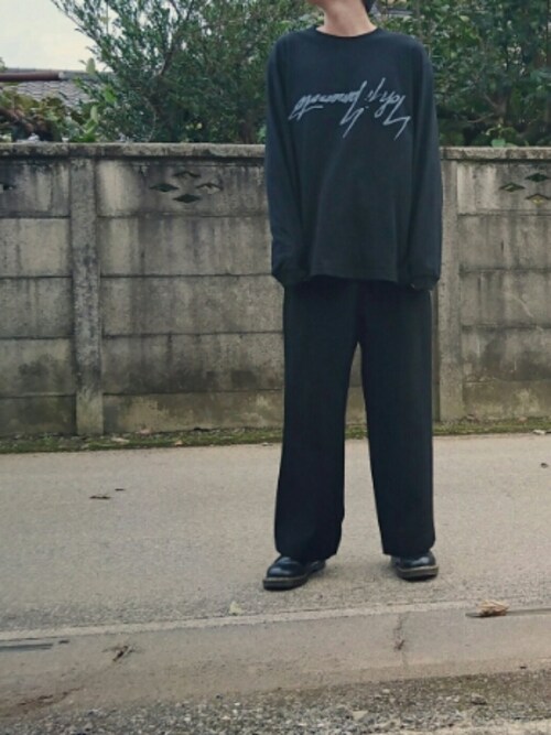 o.k.｜Yohji YamamotoのTシャツ・カットソーを使ったコーディネート - WEAR
