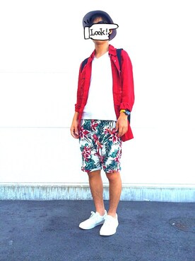 あべこさん（メンズ・165cm）の秋コーディネート