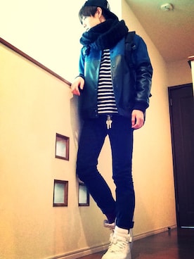 Ryoさん(メンズ・173cm)の冬コーディネート