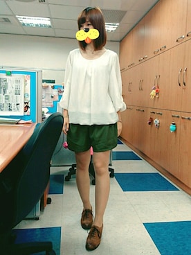 「職場」｜妖さん（レディース・153cm）の夏コーディネート