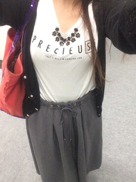 あやさん（レディース・155cm）の秋コーディネート