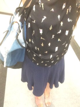 あやさん（レディース・155cm）の夏コーディネート