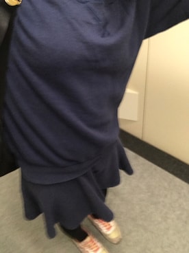 「And A（アンドエー）のアイテム（帽子）」を使った、あやさん（レディース・155cm）の秋コーディネート