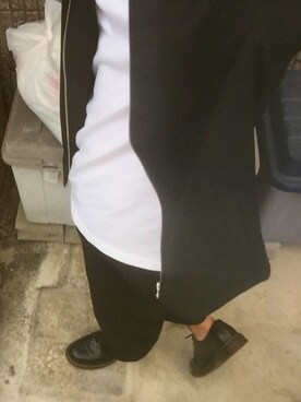 「アイテム（MA-1）」を使った、たかひろさん（メンズ・175cm・20代）の春コーディネート