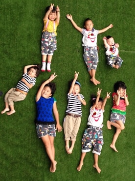 こたろーさん（キッズ・100cm）の夏コーディネート