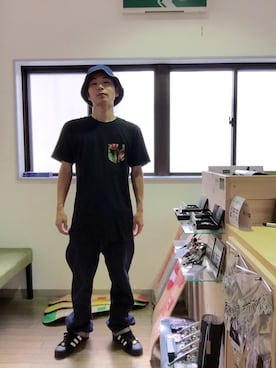 「HOPPS（ホップス）のアイテム」を使った、N.Y.A STOREさん（メンズ・170cm）の秋コーディネート