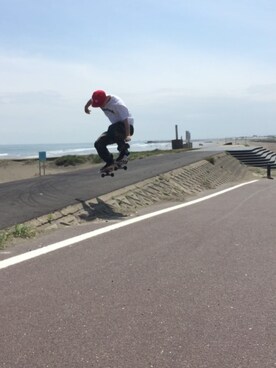 「5BORONYC（ファイブボロ）のアイテム」を使った、N.Y.A STOREさん（メンズ・170cm）の夏コーディネート