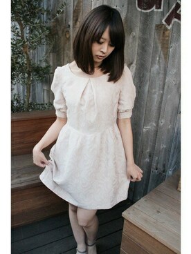 LIMITLESS LUXURY本社スタッフさん（レディース・163cm）の春コーディネート