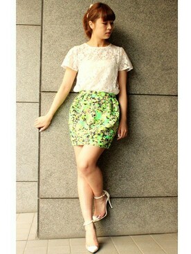 LIMITLESS LUXURY本社スタッフさん（レディース・163cm）の春コーディネート