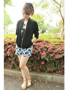 LIMITLESS LUXURY本社スタッフさん（レディース・163cm）の夏コーディネート