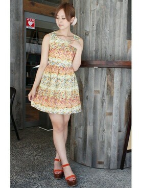 LIMITLESS LUXURY本社スタッフさん（レディース・163cm）の夏コーディネート