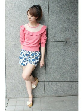 LIMITLESS LUXURY本社スタッフさん（レディース・163cm）の夏コーディネート