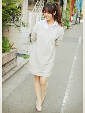 LIMITLESS LUXURY本社スタッフさん（レディース・163cm）の春コーディネート