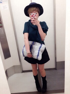 「ANOTHER BRANCH（アナザーブランチ）のアイテム（パンツ）」を使った、♡ai♡さん（レディース・147cm）の秋コーディネート