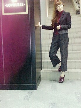 ともみさん（レディース・158cm）の秋コーディネート