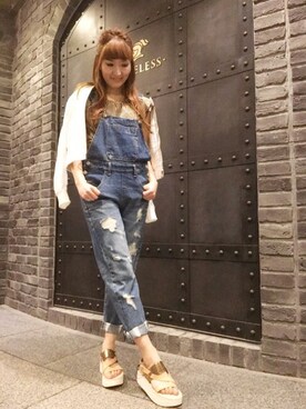 ともみさん（レディース・158cm）の春コーディネート