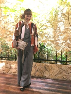 ともみさん（レディース・158cm）の秋コーディネート