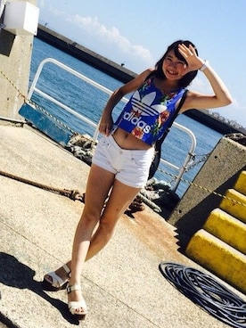 さえぴーさん（レディース・158cm）の夏コーディネート