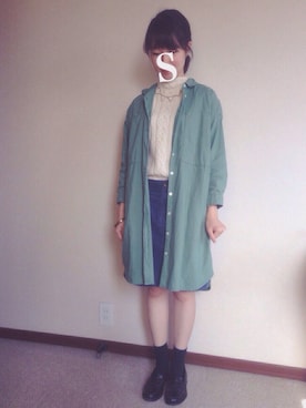 sariさん（レディース・157cm）の秋コーディネート