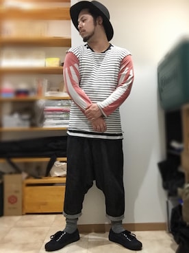 Yo4daさん（メンズ・165cm）の夏コーディネート