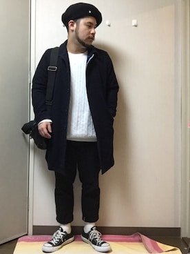 「Jas M.B.（ジャスエムビー）のアイテム」を使った、Yo4daさん（メンズ・165cm）の冬コーディネート