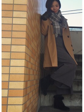 麻依さん（レディース・158cm）の冬コーディネート