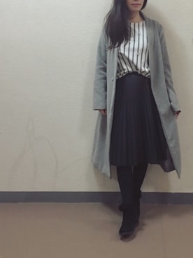 麻依さん（レディース・158cm）の冬コーディネート