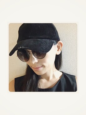 「earth music&ecology（アースミュージックアンドエコロジー）のアイテム（つなぎ/オールインワン、ブラック系）」を使った、麻依さん（レディース・158cm）の秋コーディネート