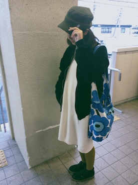 「アイテム（ワンピース/ドレス）」を使った、tktkさん（レディース・161cm）の冬コーディネート