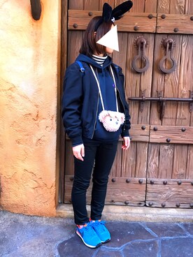 marinaさん（レディース・152cm）の冬コーディネート