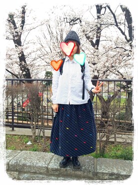 konatsu*さん（レディース・163cm）の春コーディネート