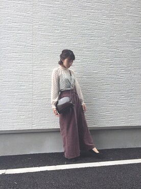 おもちさん（レディース・160cm）の秋コーディネート