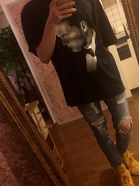 「RESTIR（リステア）のアイテム」を使った、Taku Miyakeさん（メンズ・169cm）の秋コーディネート