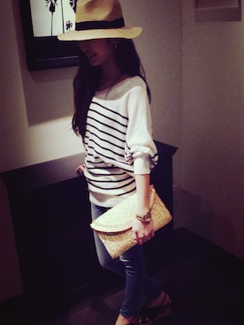 猿渡 麻衣さん（レディース・158cm）の春コーディネート