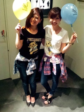 猿渡 麻衣さん（レディース・158cm）の春コーディネート