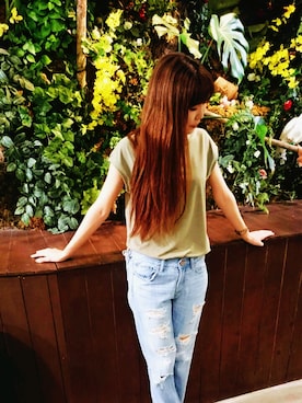 猿渡 麻衣さん(レディース・158cm)の夏コーディネート