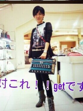 「BARCOS（バルコス）のアイテム」を使った、Erika Masudaさん（レディース・158cm）の秋コーディネート