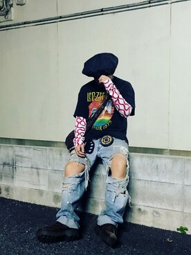 「CHRISTIAN DADA（クリスチャンダダ）のアイテム（ハンチング/ベレー帽）」を使った、se-zyさん（メンズ・168cm）の秋コーディネート