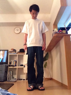 「AURALEE」｜dobbyさん（メンズ・170cm）の夏コーディネート