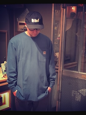 「BELIEF NYC（ビリーフニューヨーク）のアイテム」を使った、BENCHさん（メンズ・177cm）の春コーディネート