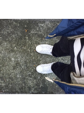 「stansmith」｜「アイテム（その他）」を使った、yamada1939さん（メンズ・170cm）の冬コーディネート