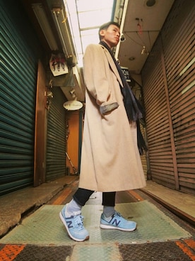 「TWOXPIECE」｜TWO PIECE 丫撇さん（メンズ・171cm）の秋コーディネート