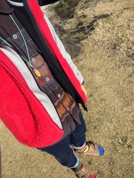 「no brand（ノーブランド）のアイテム（その他小物）」を使った、まつさん（メンズ・173cm）の冬コーディネート