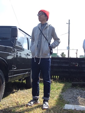 まつさん(メンズ・173cm)の春コーディネート