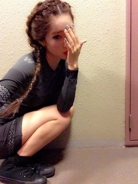 「alexanderwang（アレキサンダーワン）のアイテム（ワンピース/ドレス）」を使った、nami_kanemotoさん（レディース・157cm）の冬コーディネート