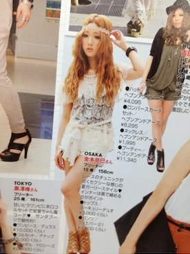 「MERCURYDUO（マーキュリーデュオ）のアイテム（その他トップス）」を使った、nami_kanemotoさん（レディース・157cm）の冬コーディネート