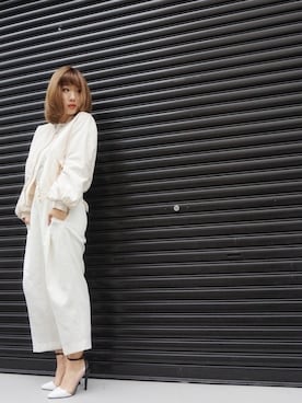 「CHEEKYのアイテム（その他アウター）」を使った、nami_kanemotoさん（レディース・157cm）の冬コーディネート